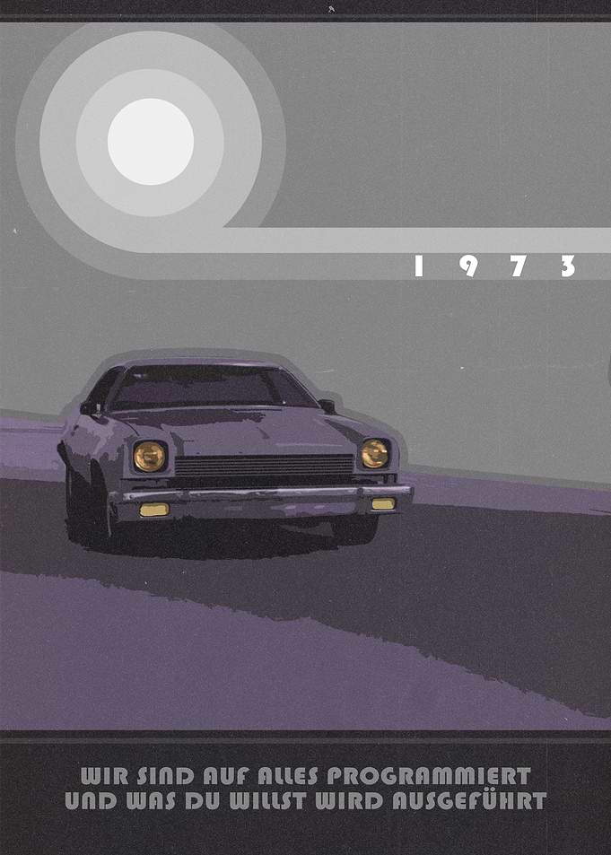 1973 Chevrolet Malibu Poster