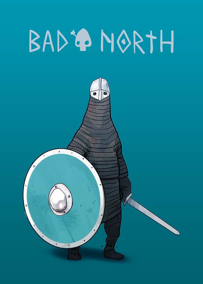 Bad North Game Warrior Illustration