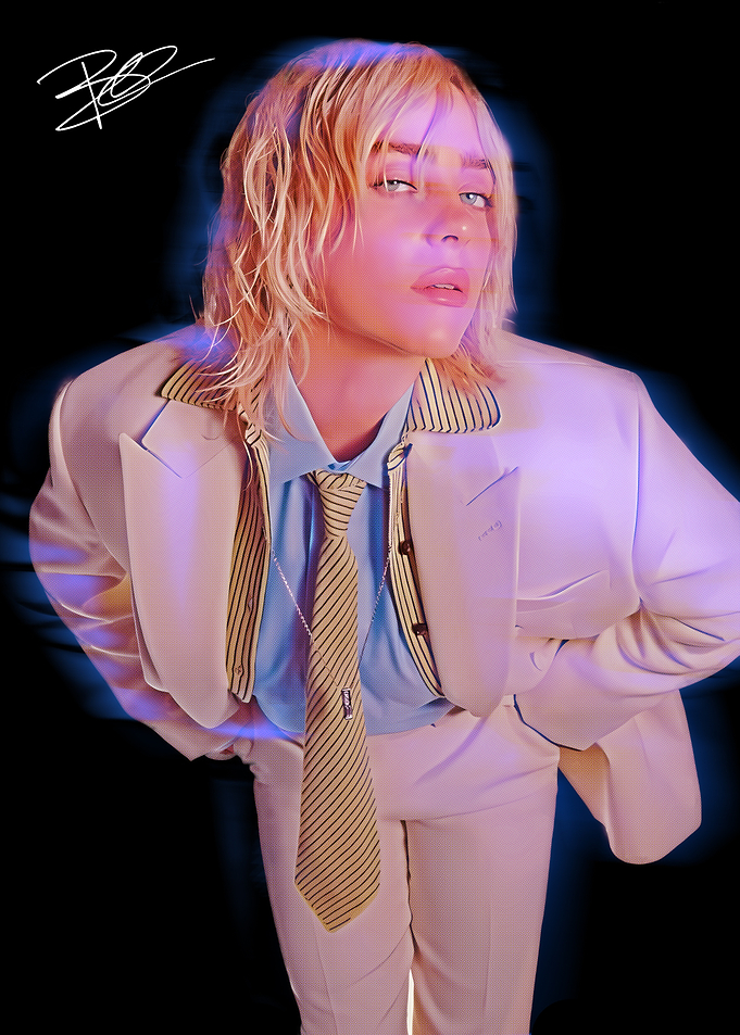Billie Eilish in Suit