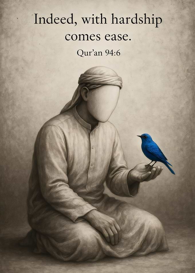 Indeed, with hardship comes ease.