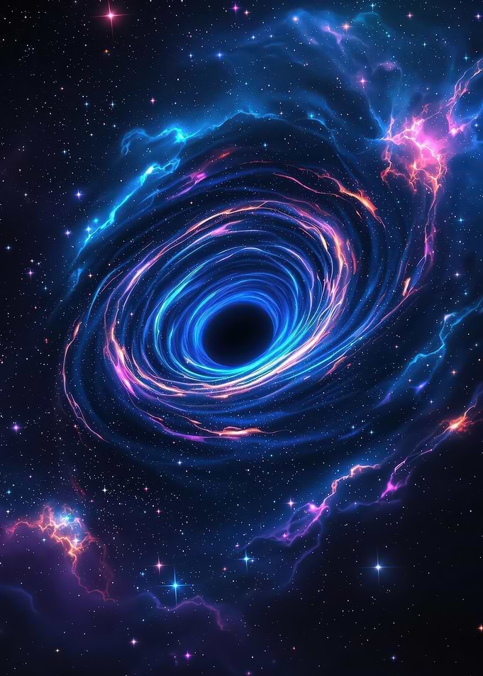 Cosmic Black Hole in Space