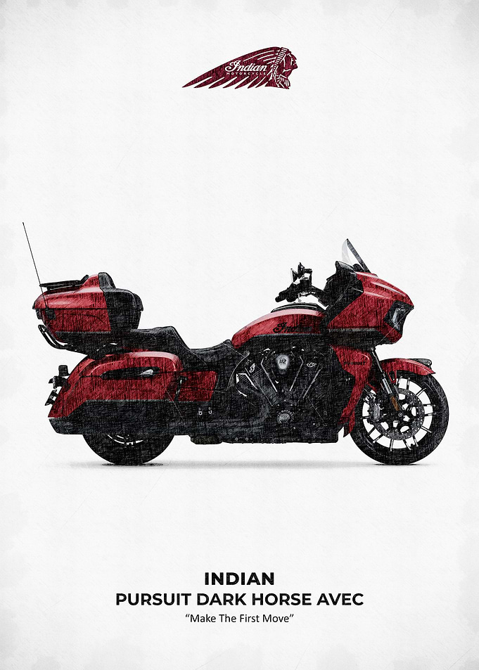 Indian Pursuit Dark Horse Motorcycle