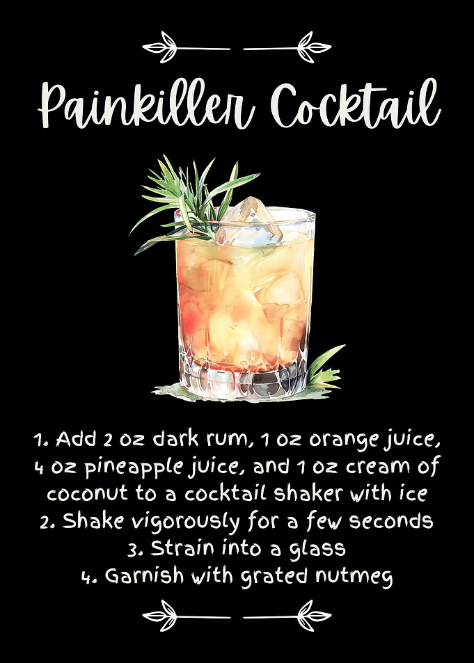 Painkiller Cocktail Full Recipe