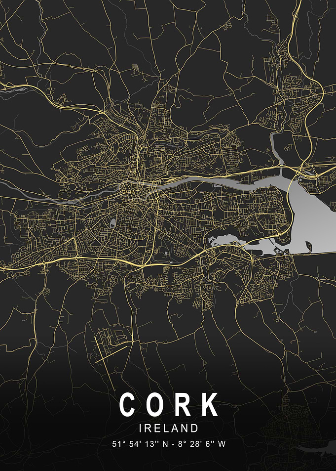 Cork Silver City Map