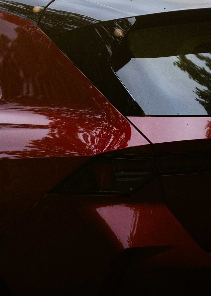 Red Car Detail