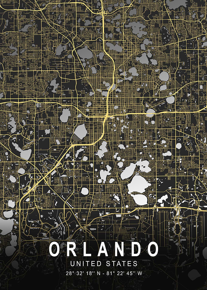Orlando Silver City Map