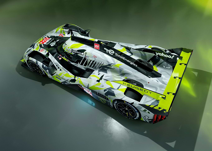 Peugeot Racing Car Livery