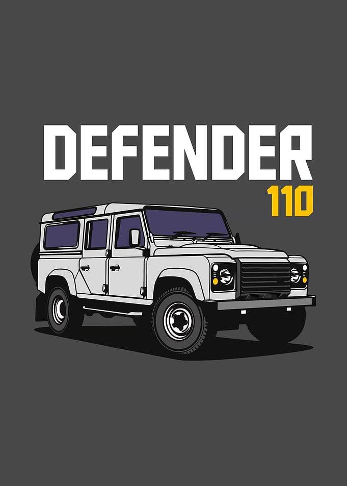 Defender 110 Illustration
