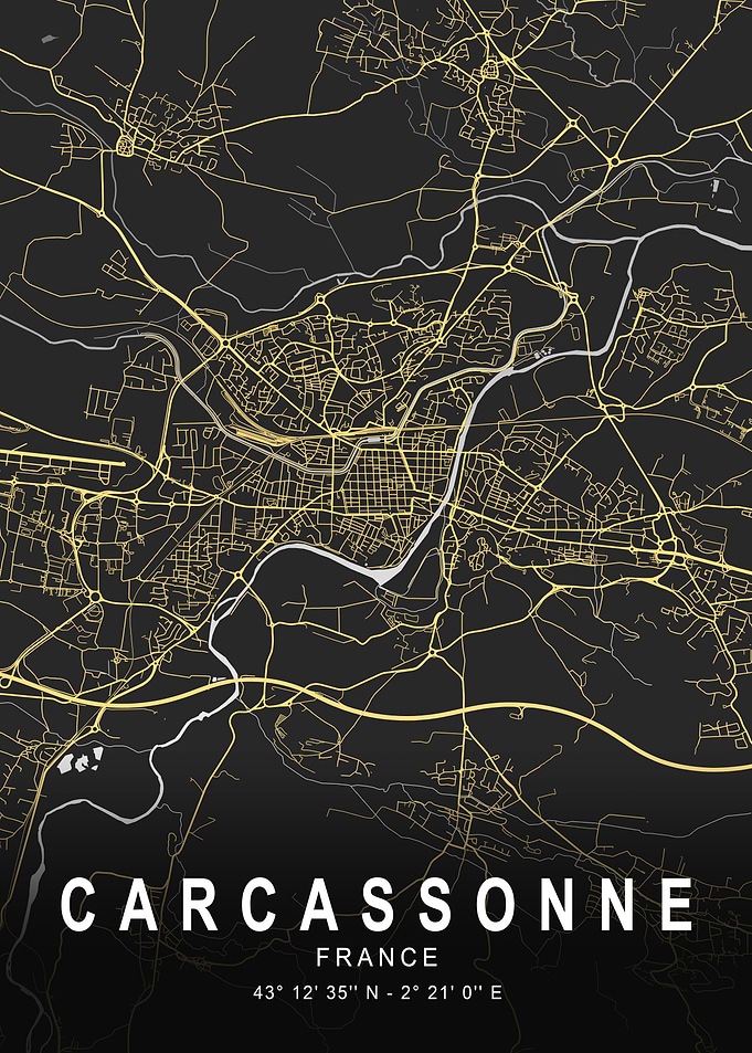 Carcassonne Silver City Map