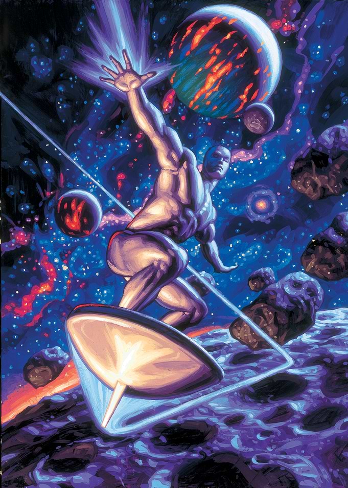 Silver Surfer Exploring the Universe