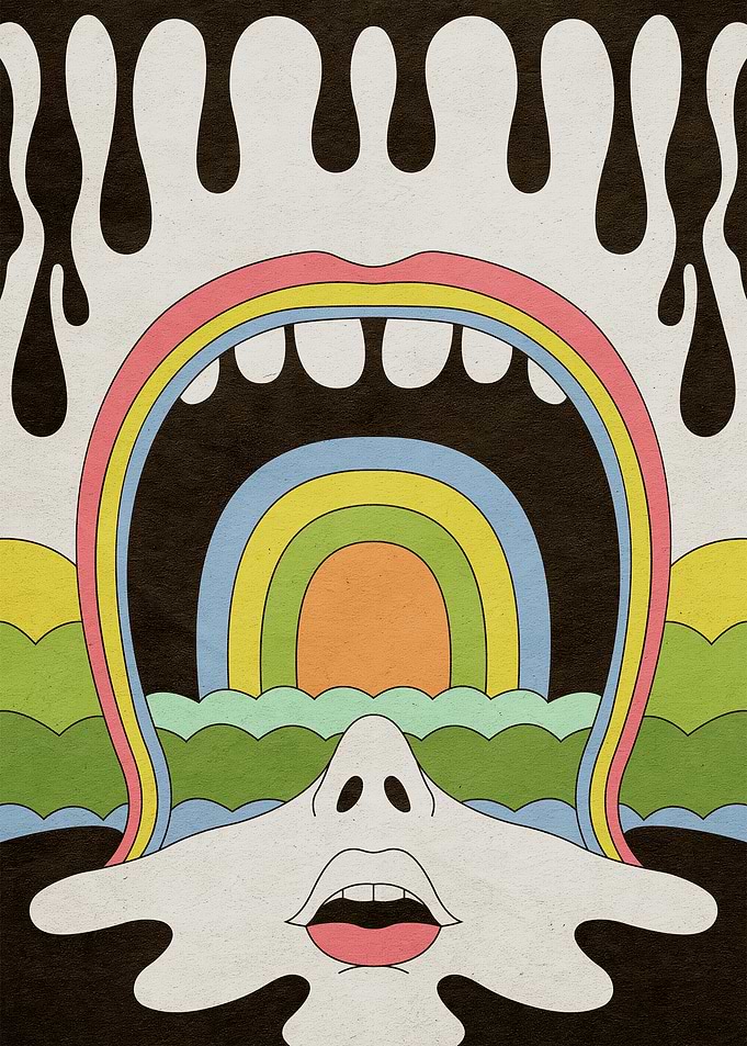 Surreal Landscape Mouth