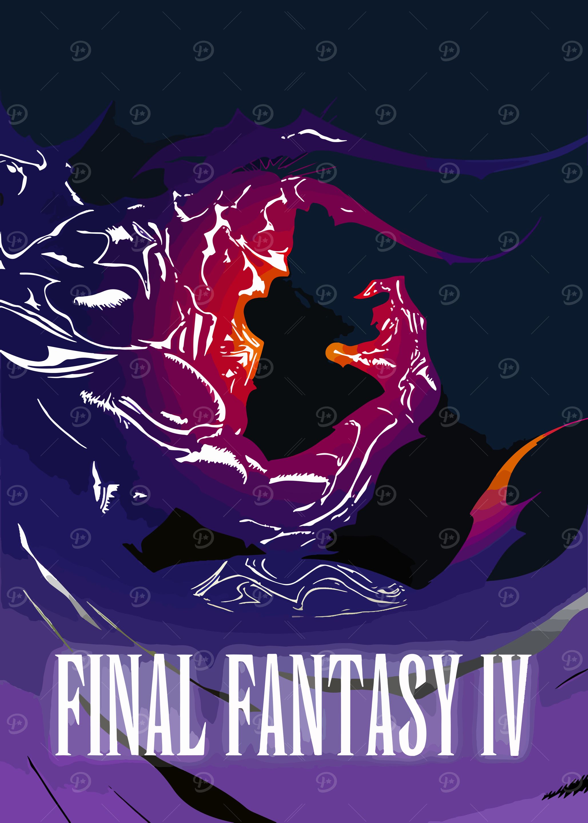 Final fantasy iv Posters Online - Shop Unique Metal Prints
