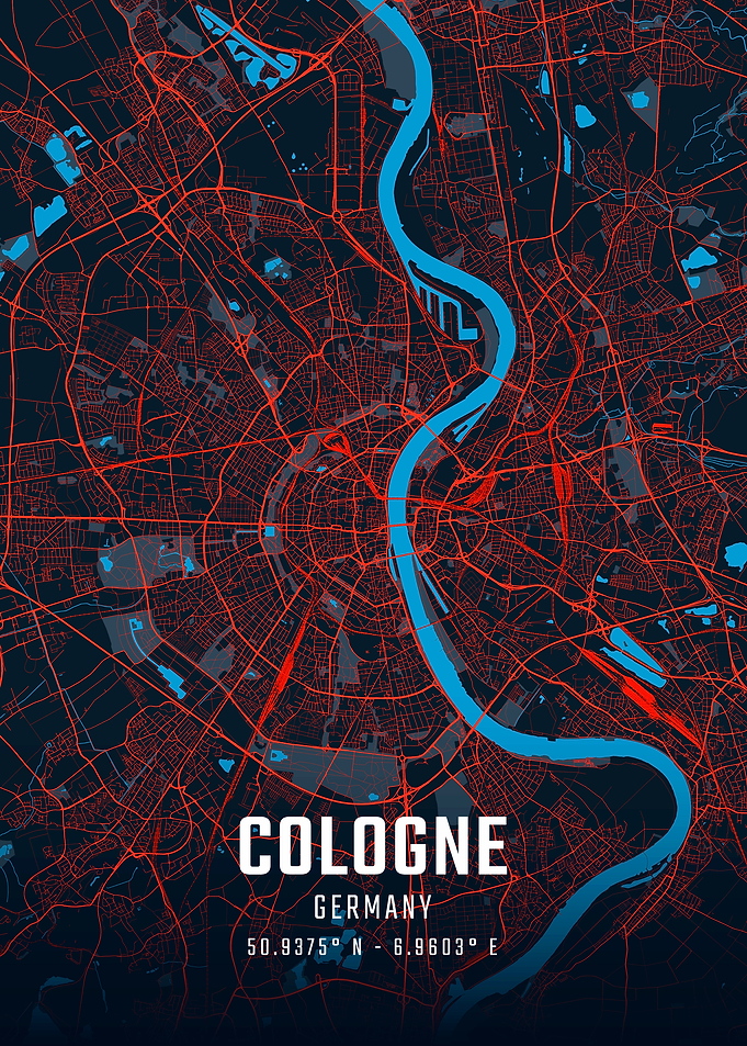 Cologne City Map