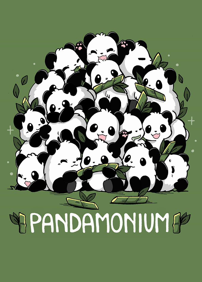 Pandamonium: Cute Panda Pile-Up