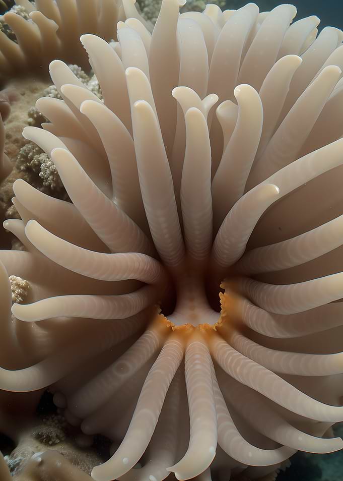 Sea Anemone Close-Up