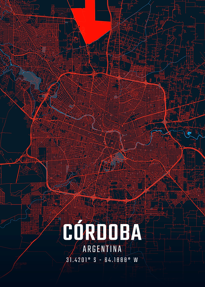 Córdoba City Map