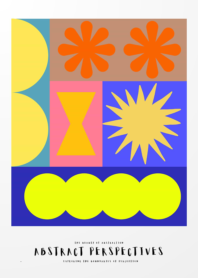 Abstract Perspectives Geometric Art