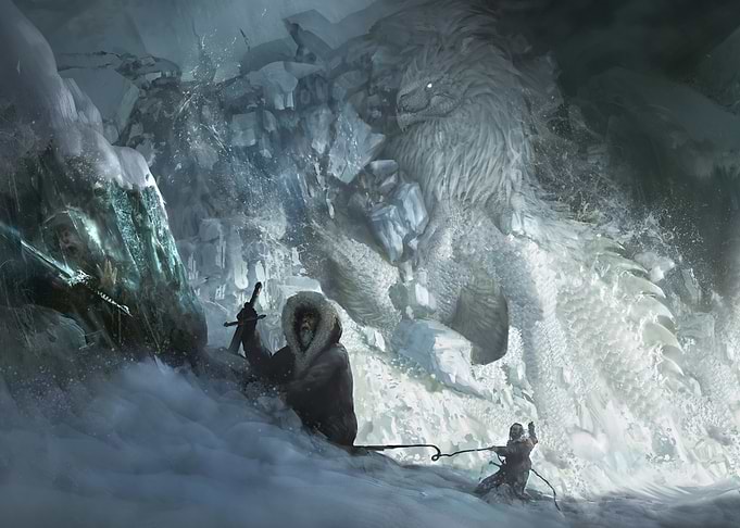 D&D Handbook White Dragon