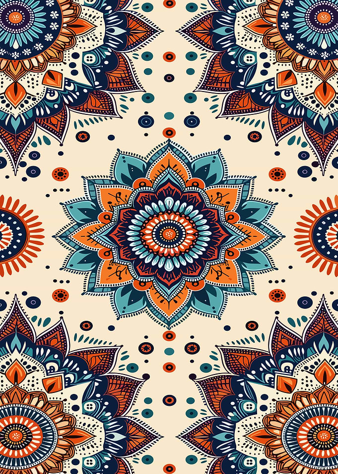 Floral Mandala Pattern