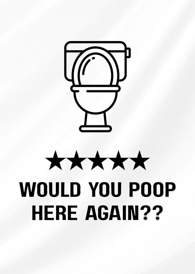 Toilet Review: Would You Poop Here?