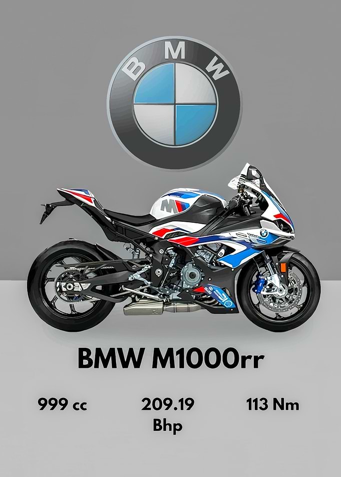 BMW M1000rr Motorcycle