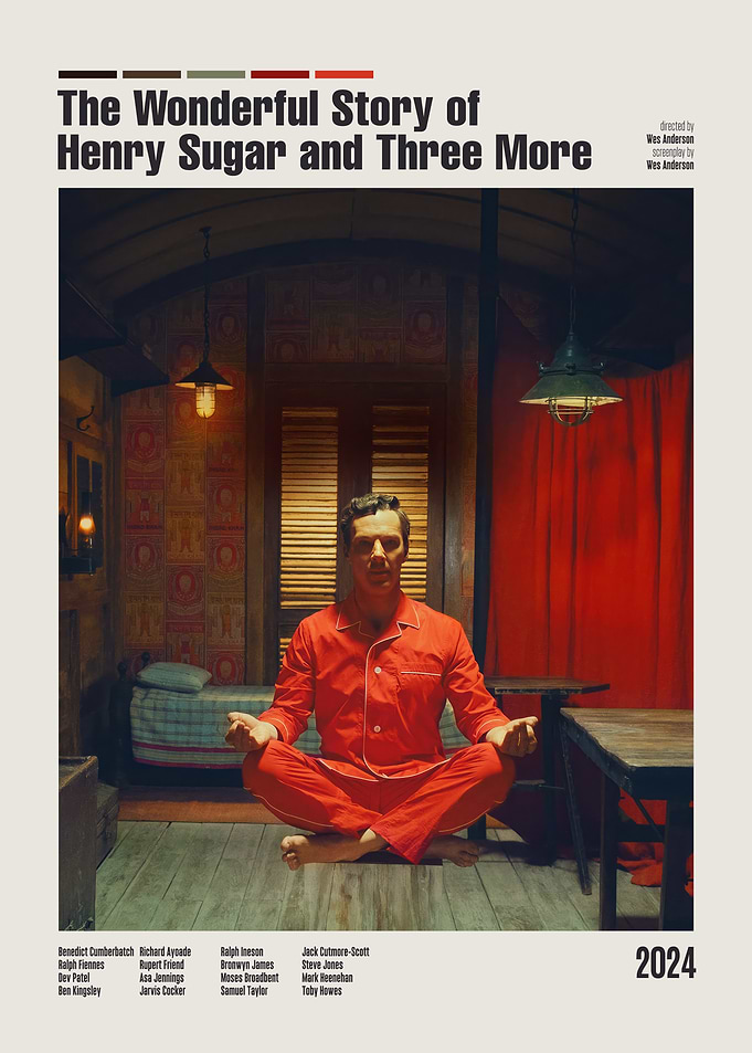 The Wonderful Story of Henry Sugar Movie Poster