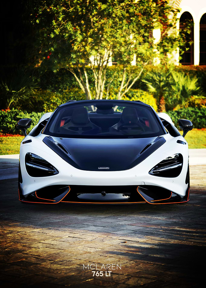 McLaren 765 LT Front View