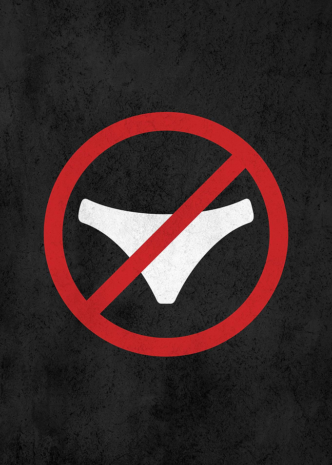No Panties Allowed Symbol
