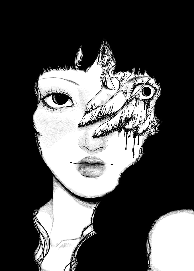 Disturbing Portrait of a Girl
