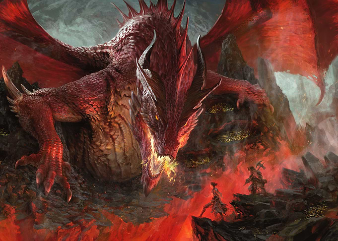 D&D Handbook Red Dragon