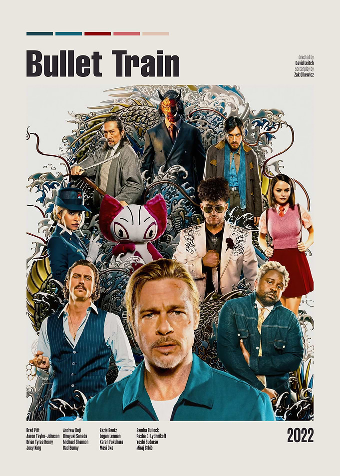 Bullet Train Movie Poster