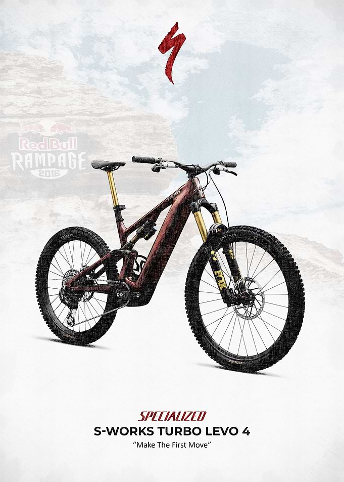 Specialized S-Works Turbo Levo 4 Burgundy