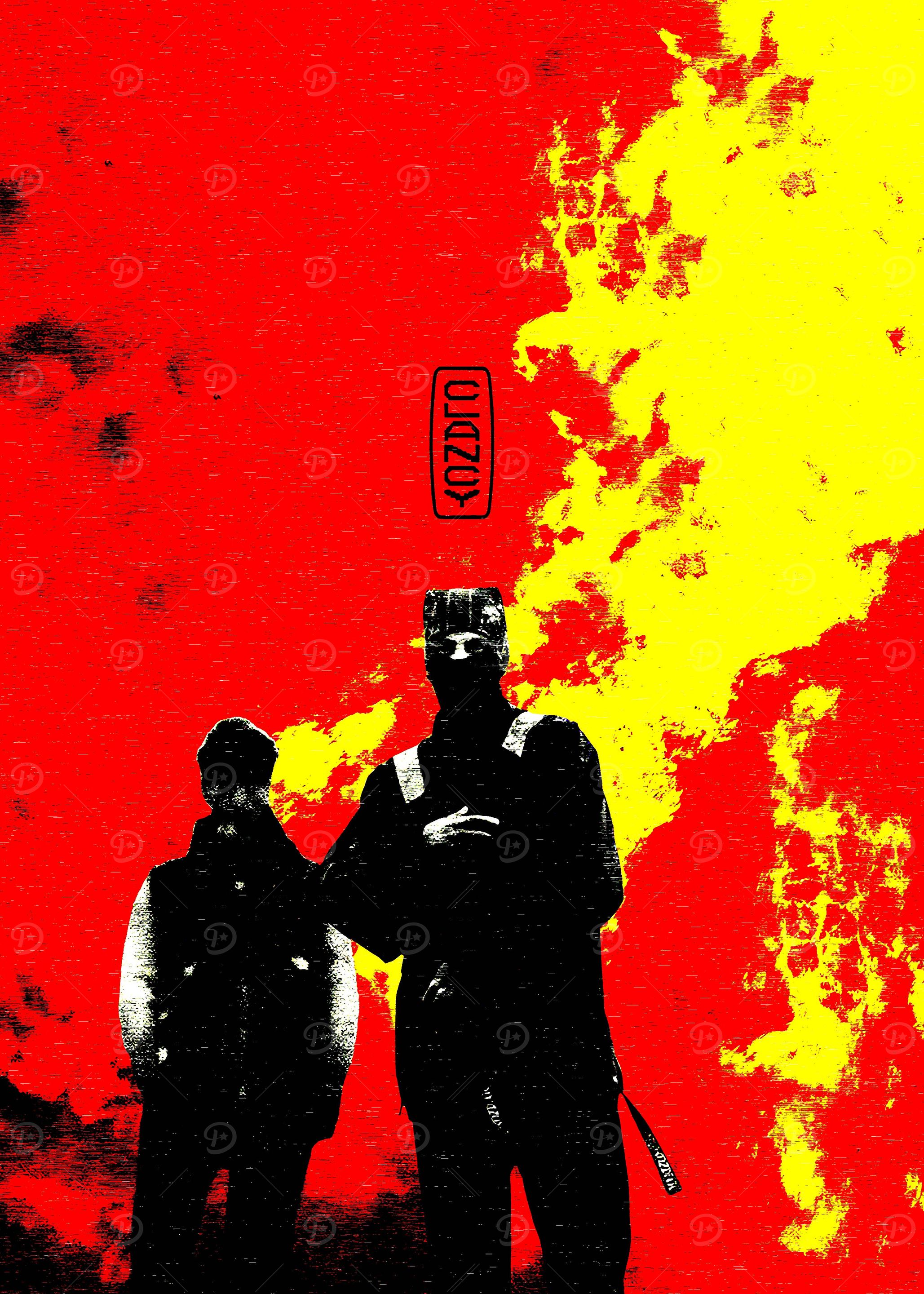 Twenty One Pilots in Red and Yellow