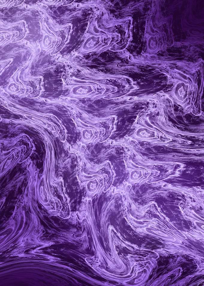 Purple Echo – Marble Abstract Flow