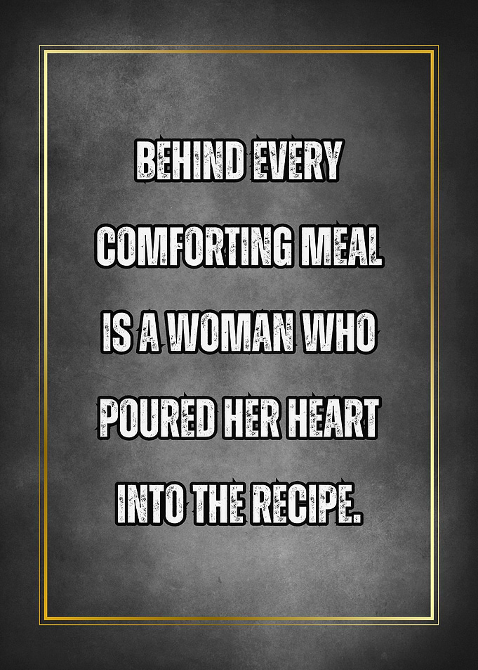 kitchen motivation quote