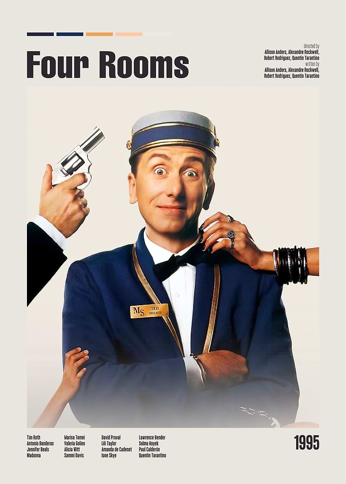 Four Rooms Movie Poster
