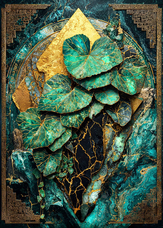 Mystic Bloom of the Golden Depths