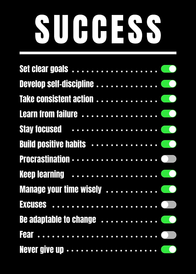 Success Checklist