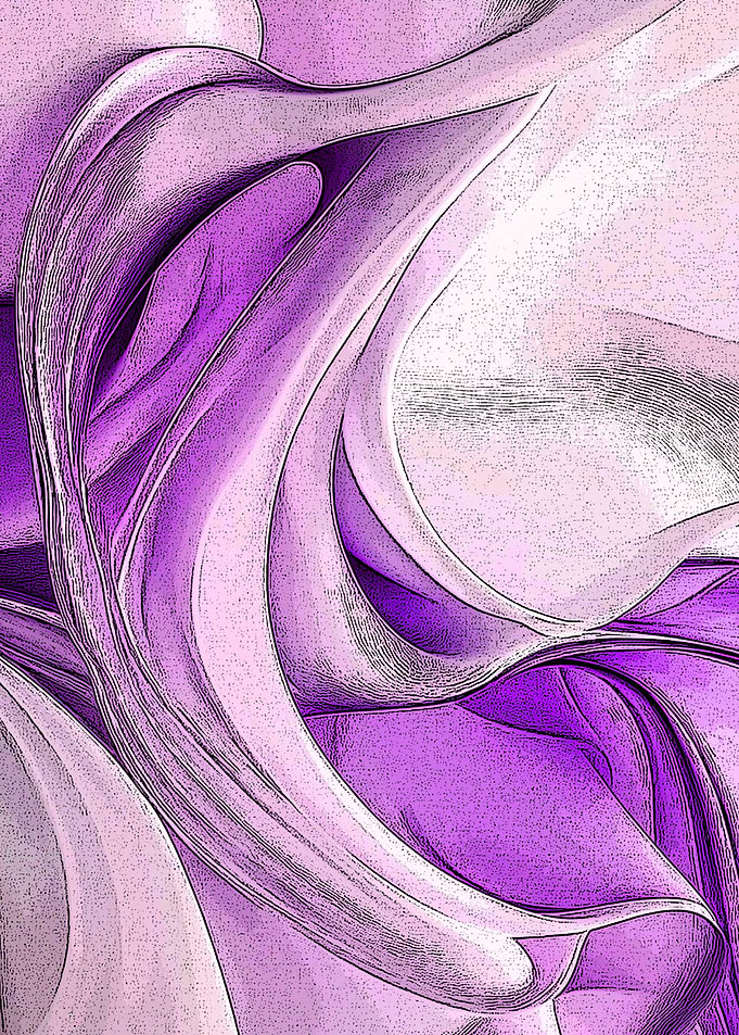 Abstract Purple Swirls