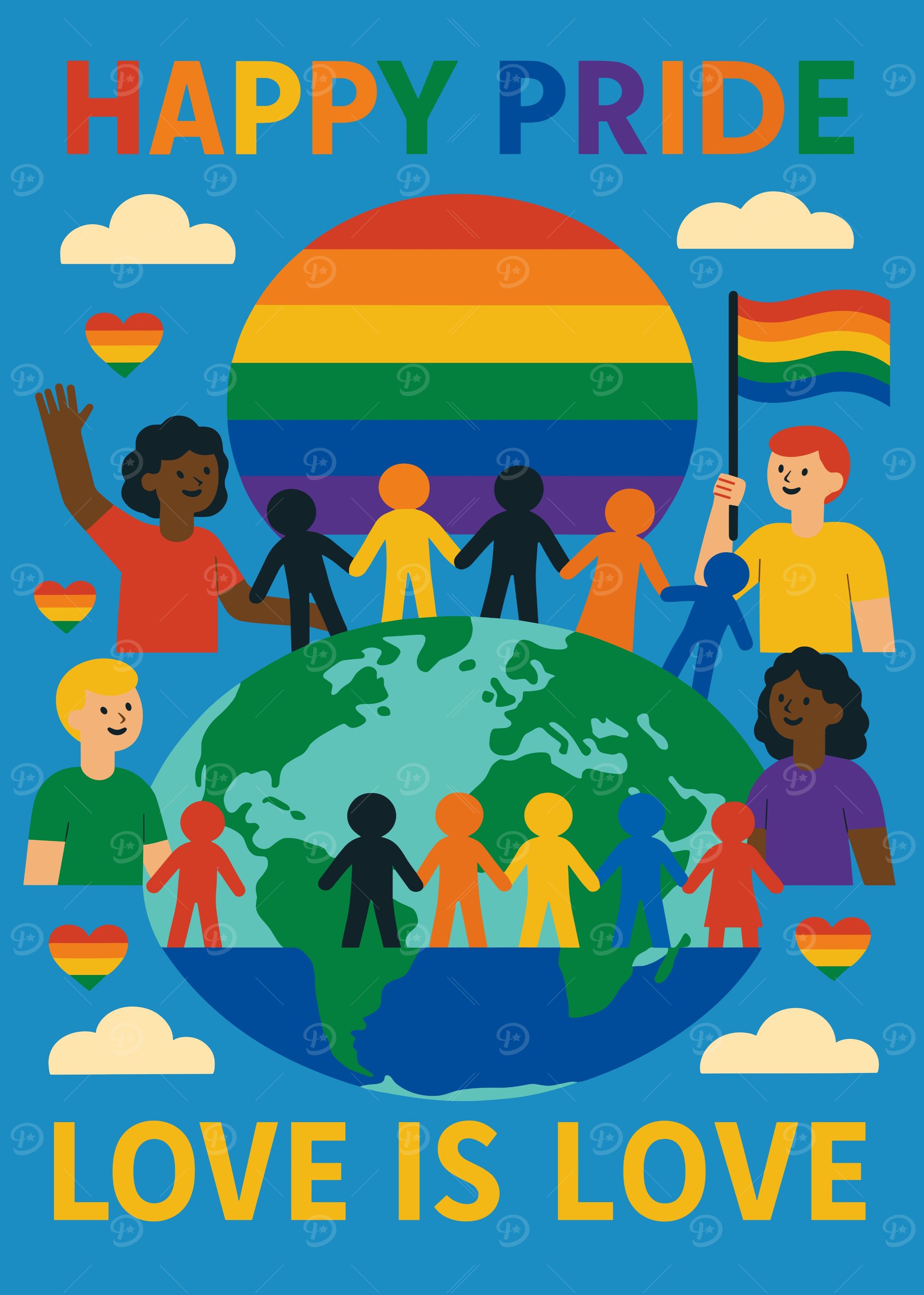 Happy Pride Love is Love