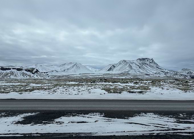 Snowy Mountains Landscape