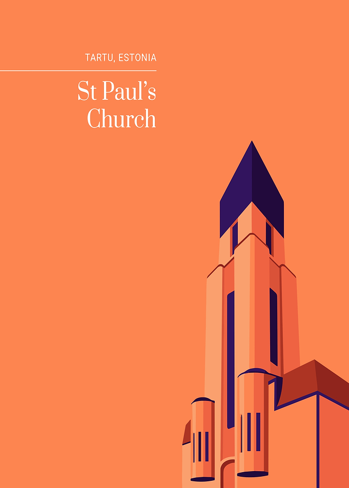 St Paul's Church, Tartu, Estonia
