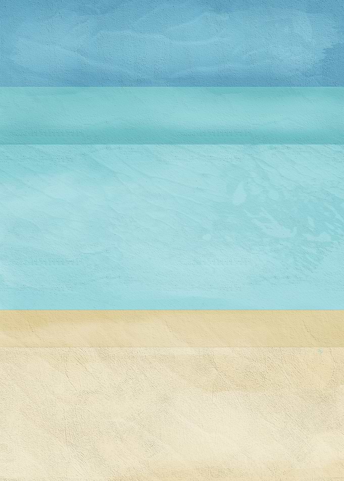Abstract Beach and Sea