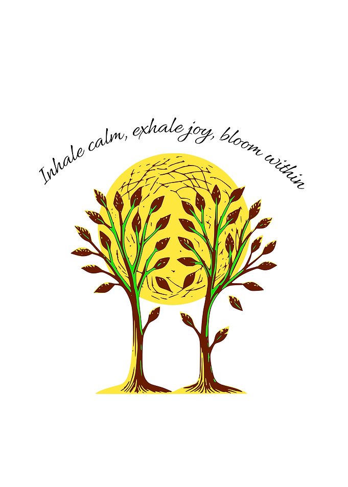 Inhale Calm, Exhale Joy, Bloom Within