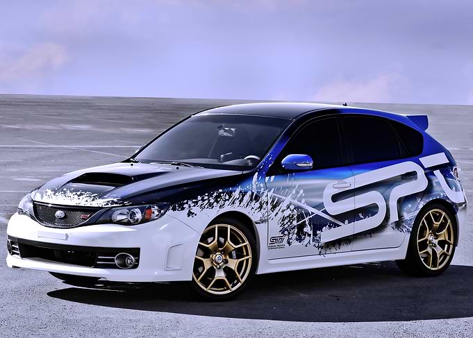 Custom Subaru Impreza WRX STI Hatchback
