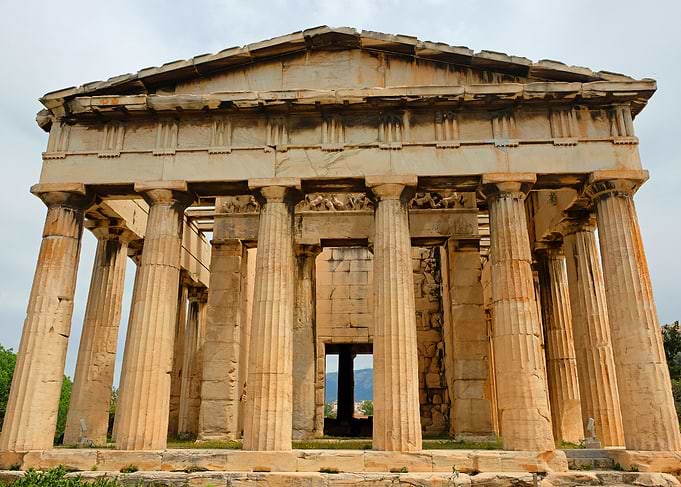 Ancient Greek Temple Ruins