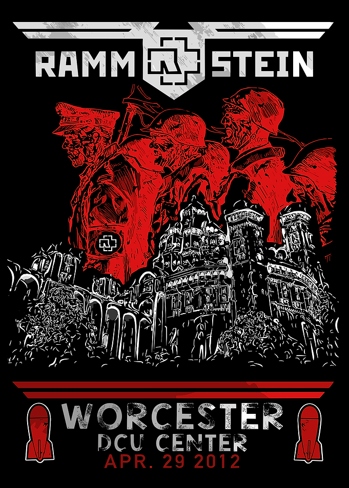 Rammstein band Worcester Concert