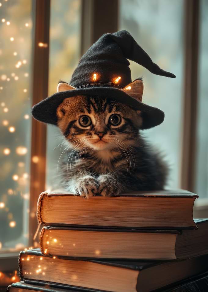 Kitten Witch on Books