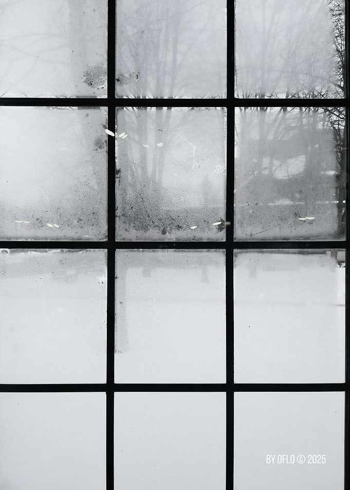 Misty Window Pane