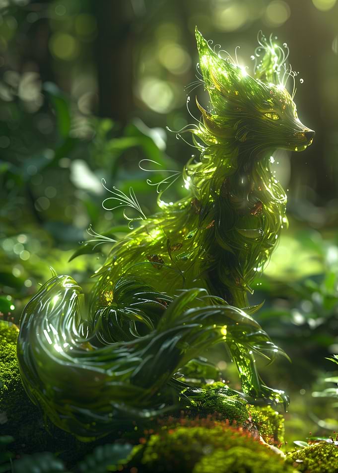 Luminous Forest Fox